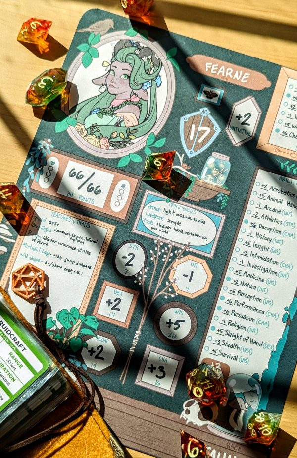 Character Sheet - Nature's Bounty - Image 6