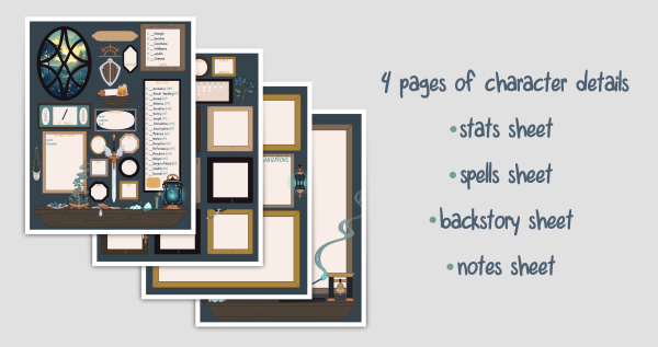 Character Sheet - Divine Wisdom - Image 4