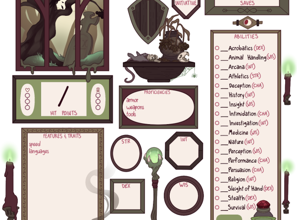 Character Sheet - Necromancer's Lair - Image 3