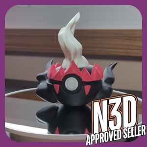 Darkrai Pokeball – 3D Printed Legendary Replica
